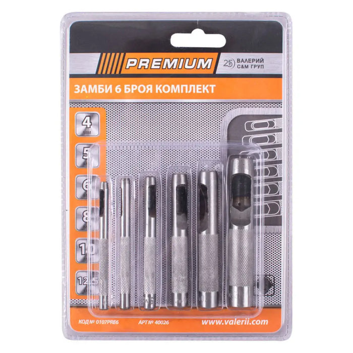 ЗАМБИ КОМПЛЕКТ 6 БРОЯ 4-12.5 ММ PREMIUM