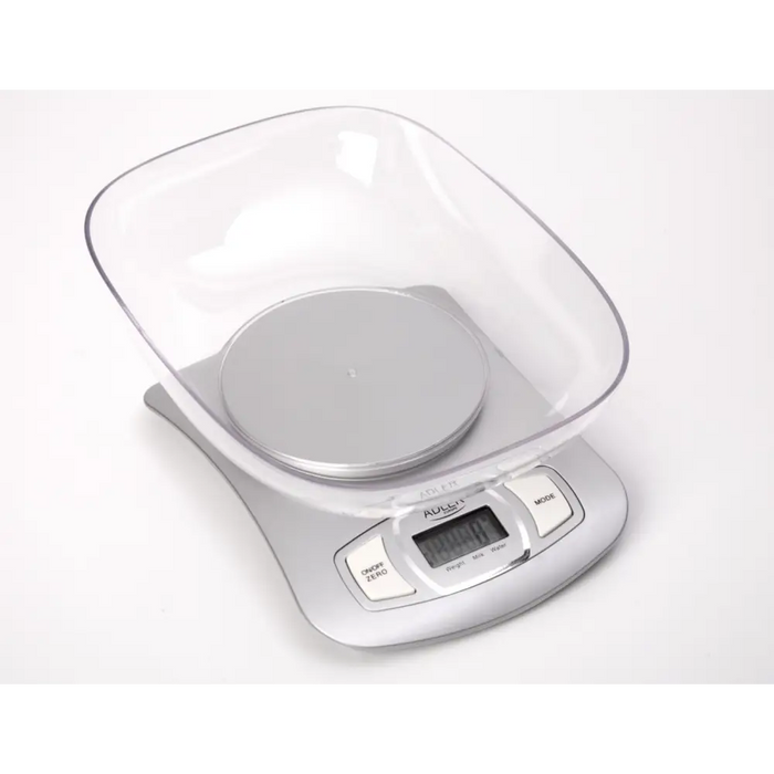 Електронна кухненска везна Adler AD 3137s Silver Countertop