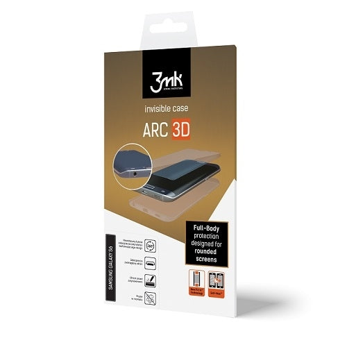 3MK ARC 3D Fullscreen защитно фолио за Samsung, предна част, задна част, странични части