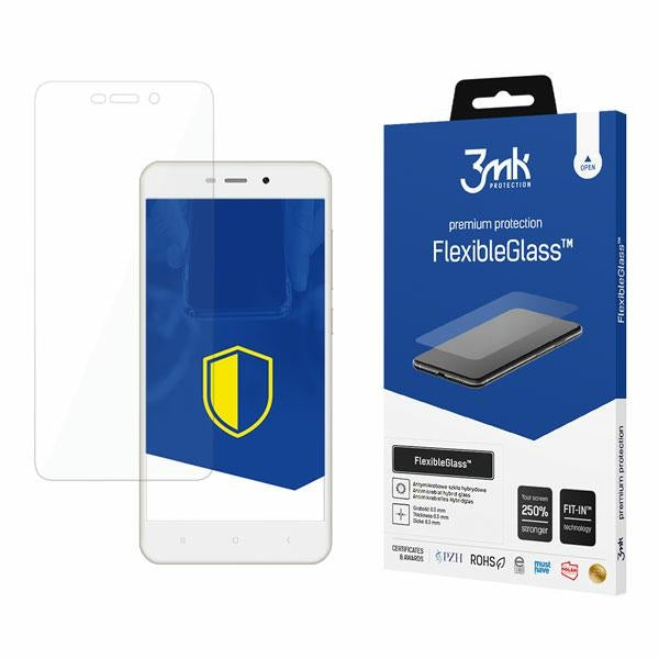 Защитно стъкло 3MK FlexibleGlass за Redmi 4A