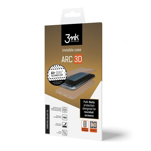 3MK ARC 3D Fullscreen защитно фолио за Samsung G960 S9HG, предна част, задна част, странични части