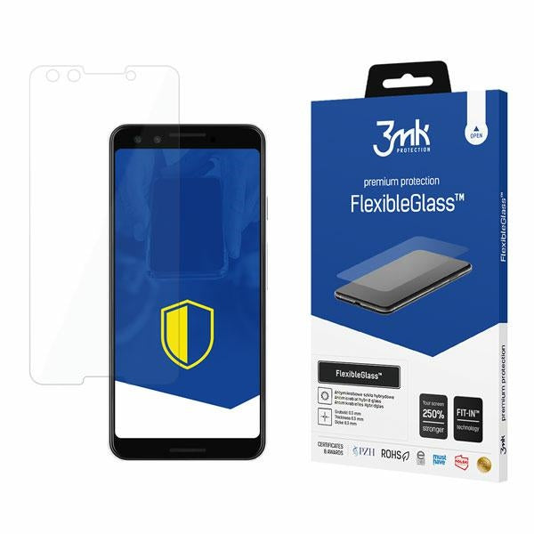 Защитно стъкло 3MK FlexibleGlass за Google Pixel 3