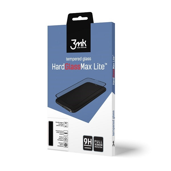 Защитно стъкло 3MK HardGlass Max Lite за Huawei P9 Lite, черно