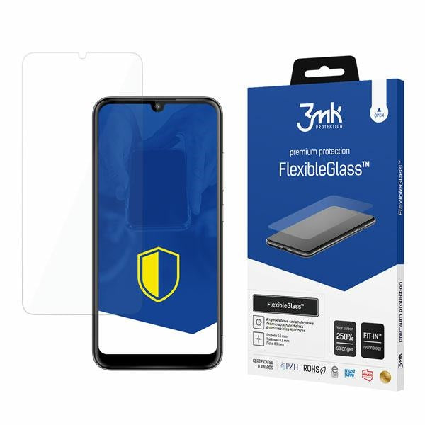 Защитно стъкло 3MK FlexibleGlass хибридно за Moto E6 Plus
