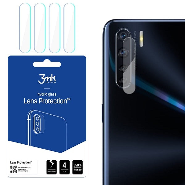 3MK защитно фолио за обектив на камера Oppo A91