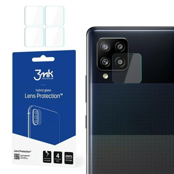 Защитно стъкло 3MK за обектив на Galaxy A42, прозрачно