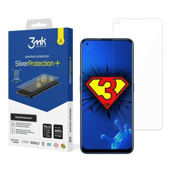 3MK SilverProtection+ антимикробно защитно фолио за Realme 7