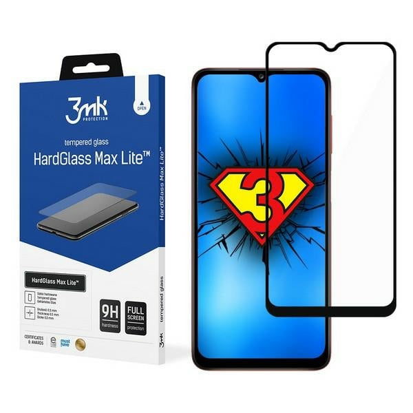 Защитно стъкло 3MK HG Max Lite за Samsung M02sczarny, черно