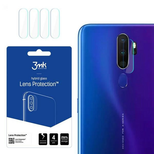 3MK защитно фолио за обектив на камера Oppo 3MK A11x 4 бр.