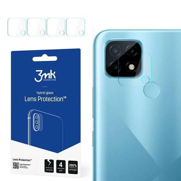 3MK защитно фолио за обектив 3MK Lens Protection към Realme C21 4 бр.