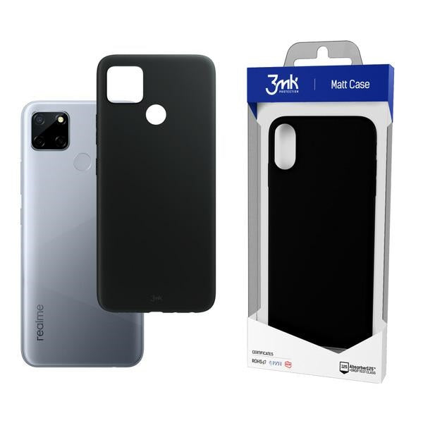 Калъф 3MK 3MK Matt Case за Realme C12, черен