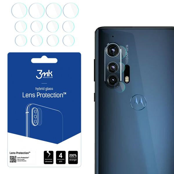 Защитно стъкло 3MK за обектив 3MK Lens Protection Motorola Edge Plus 4 бр.