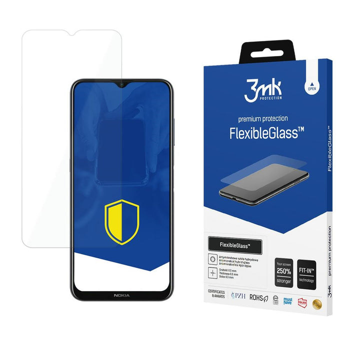 3MK FlexibleGlass хибридно защитно стъкло за Nokia G20