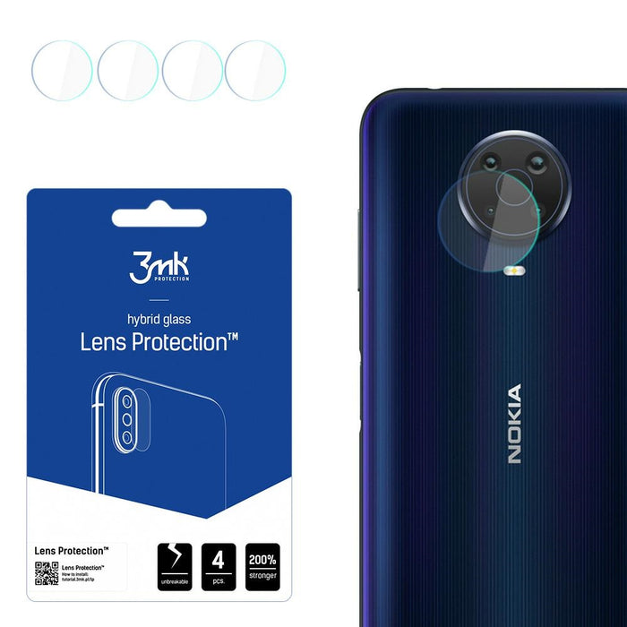 Защитно стъкло 3MK за обектив камера 3MK Lens Protection за Nokia G20 4 бр.