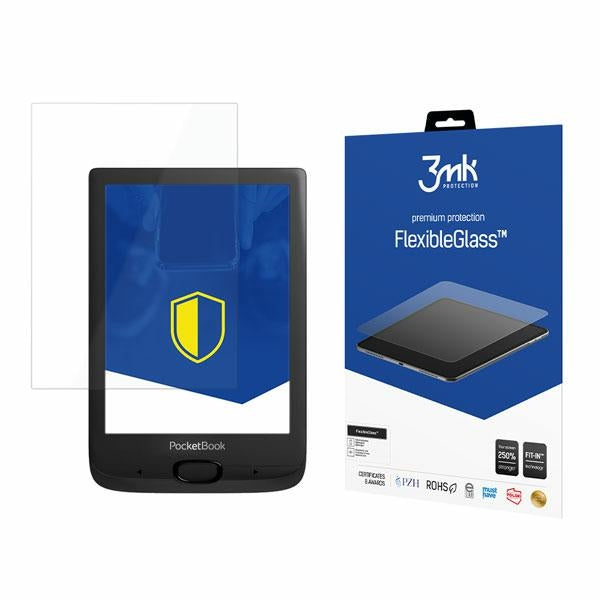 3MK FlexibleGlass хибридно защитно стъкло за PocketBook Basic Lux 3