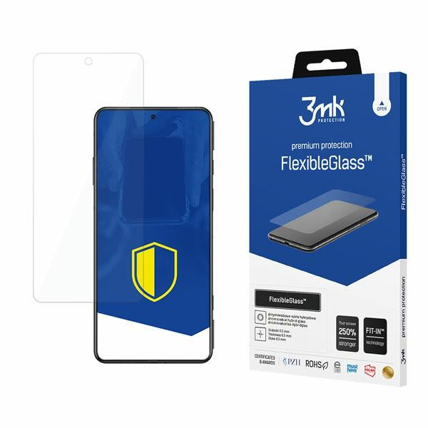 Защитно стъкло 3MK FlexibleGlass за Black Shark 5, черно
