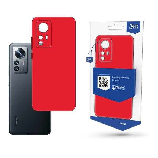 3MK Matt Case калъф за iPhone 12 Pro, ягодов