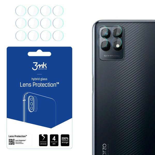 Защитно стъкло 3MK за обектив на Realme Narzo 50