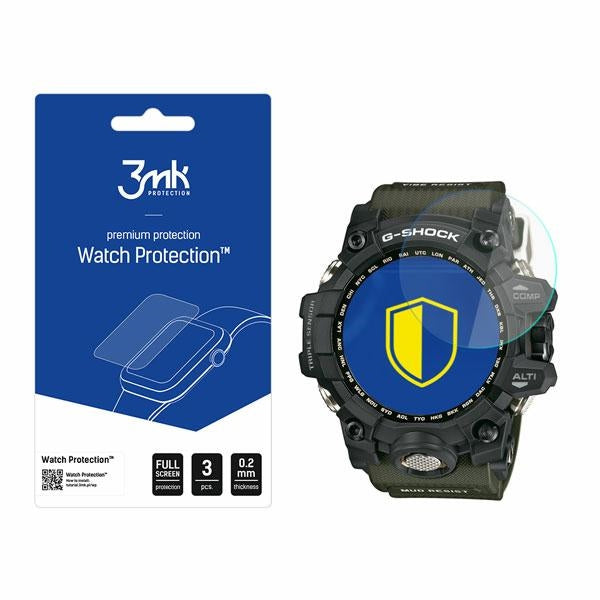 Защитно стъкло 3MK FlexibleGlass Watch за Casio G-SHOCK