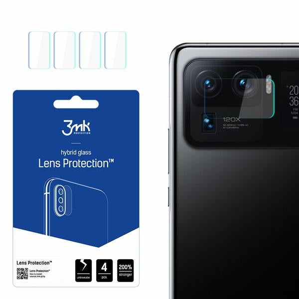 3MK защитно стъкло за обектив 3MK Lens Protection за Xiaomi Mi 11 Ultra 5G 4 бр.