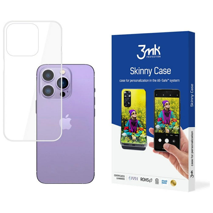 3MK All-Safe Skinny Case прозрачен калъф за iPhone 14, 6,1"
