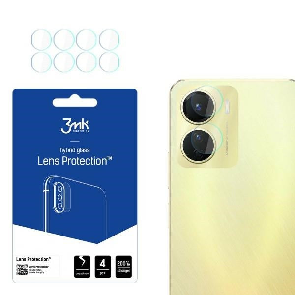 Защитно стъкло 3MK за обектив на камера Vivo Y16