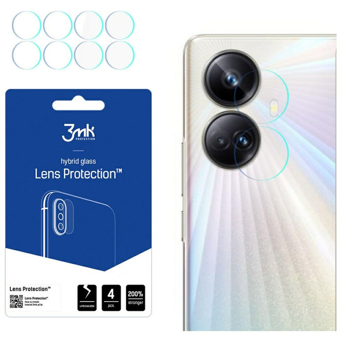 Защитно стъкло 3MK за обектив на камера Realme 10 Pro+