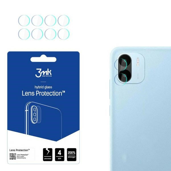 3MK защитно стъкло за обектив камера за Xiaomi Redmi A2/A2+