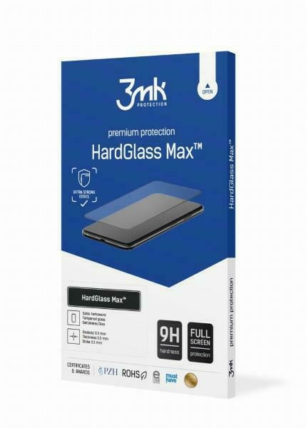 Защитно стъкло 3MK HardGlass Max за Redmi 10, черно