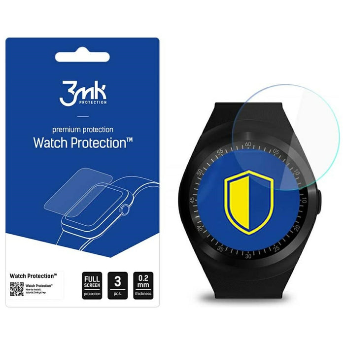 Защитно стъкло 3MK FlexibleGlass Watch за Media-Tech Round, хибридно