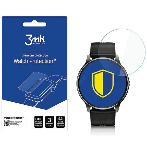 3MK ARC Watch Niceboy X-Fit WatchPixel защитно фолио Fullscreen за часовник