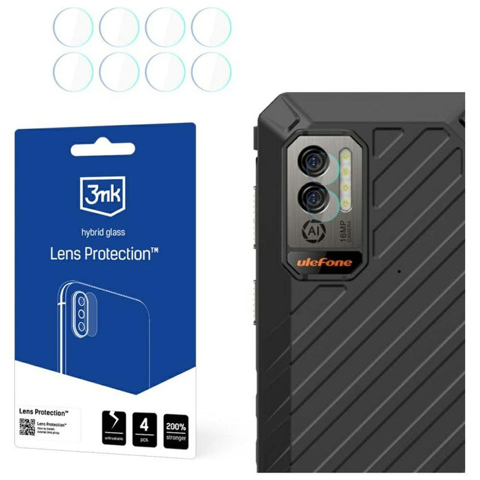 Защитно стъкло 3MK за обектив на камера Ulefone Armor X11