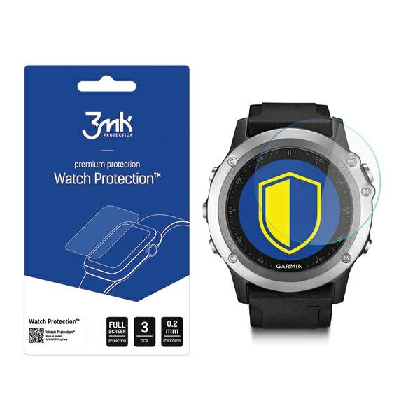 Защитно стъкло 3MK FlexibleGlass Watch за Garmin Fenix 3