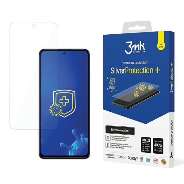 3MK SilverProtection+ защитно фолио за Redmi Note 12 Pro, антимикробно