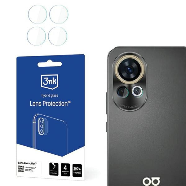 Защитно стъкло 3MK за обектив камера 3MK Lens Protection за Huawei Nova 12 Pro/12 Ultra 4 бр.