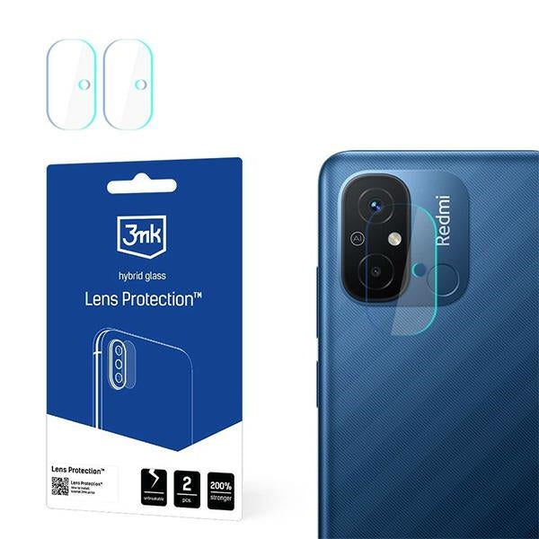 3MK защитно фолио за обектив Redmi 12C