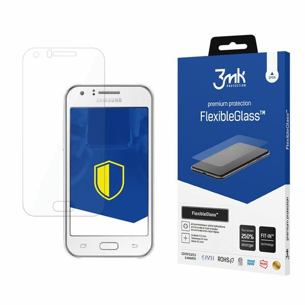 Защитно стъкло 3MK FlexibleGlass за Samsung Galaxy J1