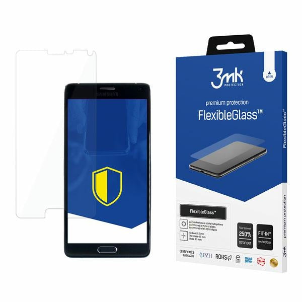 Защитно стъкло 3MK FlexibleGlass за Samsung Galaxy Note 4
