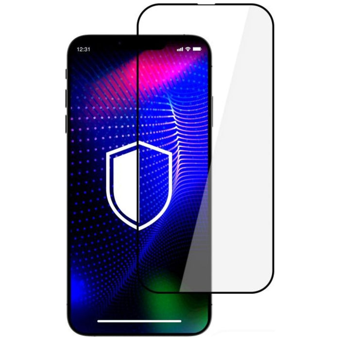 Защитно стъкло 3MK Hardy за iPhone 12 Pro Max, химически закалено, черно