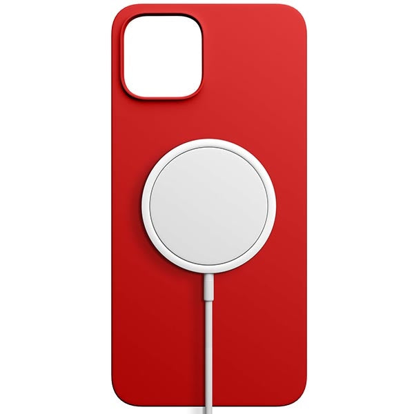 Твърд калъф 3MK Hardy Case MagSafe за iPhone 14, червен