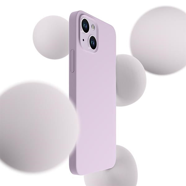 3MK Hardy Case MagSafe твърд калъф за iPhone 14 Plus / 15 Plus, лилав