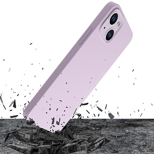 3MK Hardy Case MagSafe твърд калъф за iPhone 14 Plus / 15 Plus, лилав