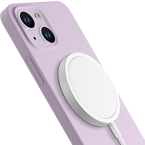 3MK Hardy Case MagSafe твърд калъф за iPhone 14 Plus / 15 Plus, лилав