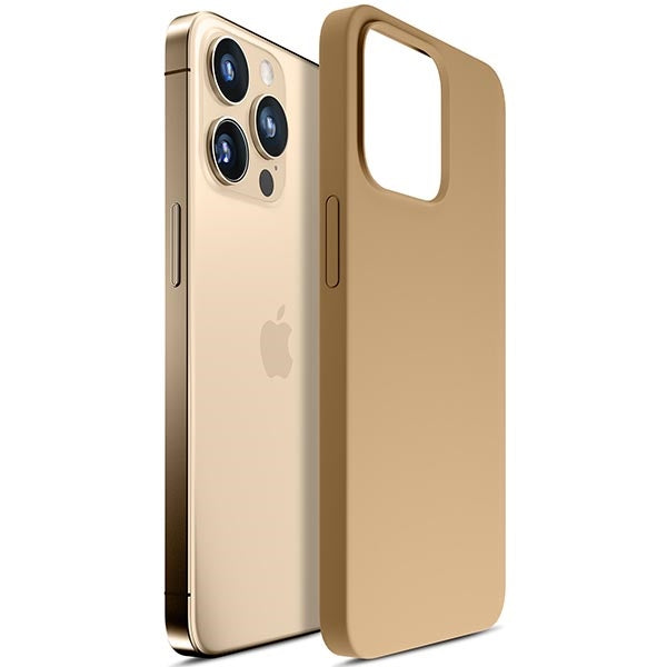 Твърд калъф 3MK Hardy Case MagSafe за iPhone 14 Pro Max, златен
