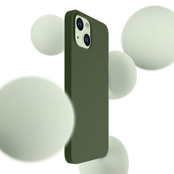 3MK Hardy Case калъф за iPhone 15 Plus / 14 6.7", зелен, MagSafe