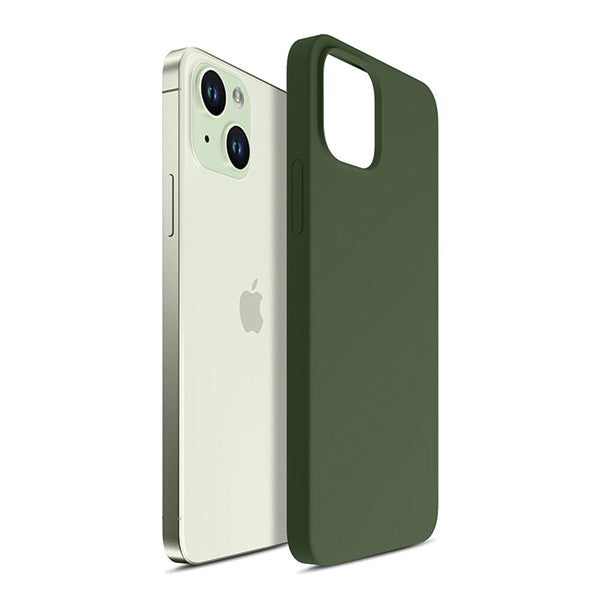 3MK Hardy Case калъф за iPhone 15 Plus / 14 6.7", зелен, MagSafe