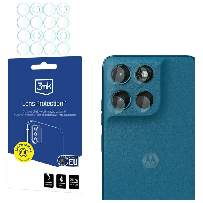 3MK защитно фолио за обектив на камера за Moto G57 Power