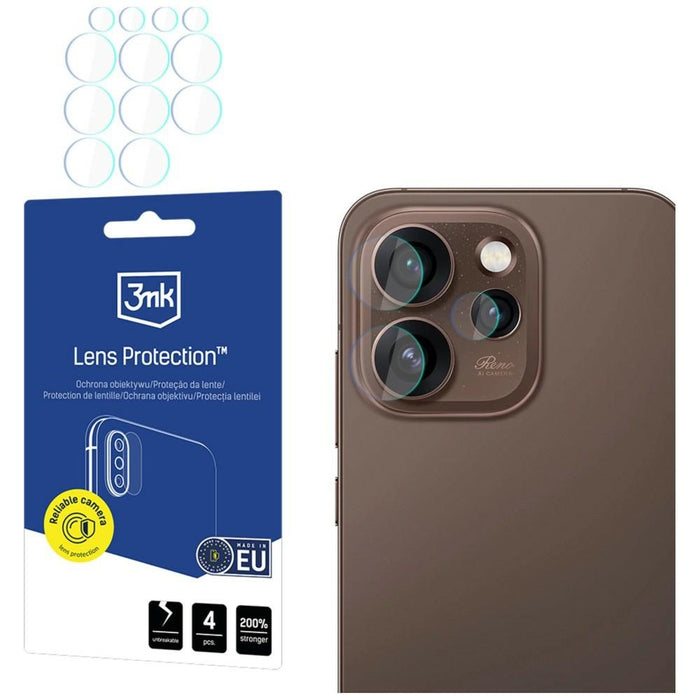 3MK защитно фолио за обектив 3MK Lens Protection за Oppo Reno 15 Pro Max 5G (CPH2811) 4 бр.