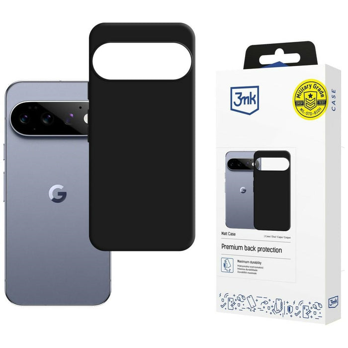 Калъф 3MK Matt Case за Google Pixel 11 / Pixel 11 Pro, черен