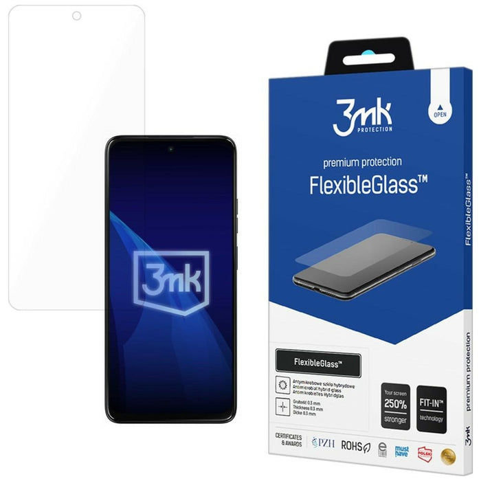 Защитно стъкло 3MK FlexibleGlass за Moto G37/Moto G37 Power, хибридно